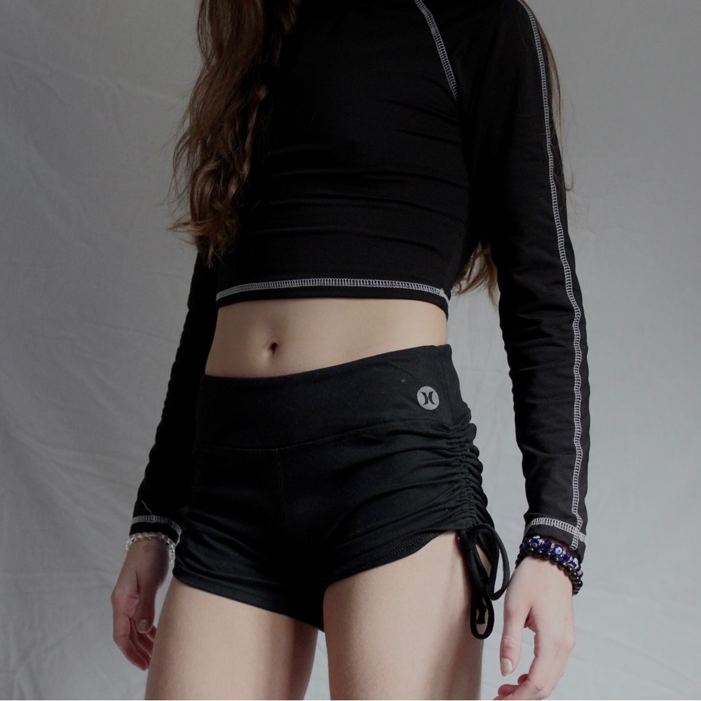 Hurley Lace Up Side Short Black S